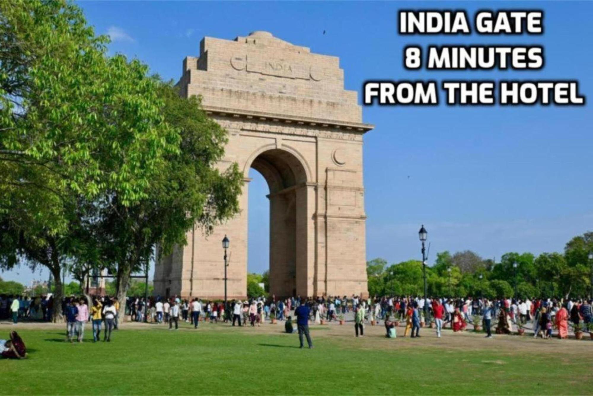 Hotel Embassy Near Rk Ashram Metro Nowe Delhi Zewnętrze zdjęcie