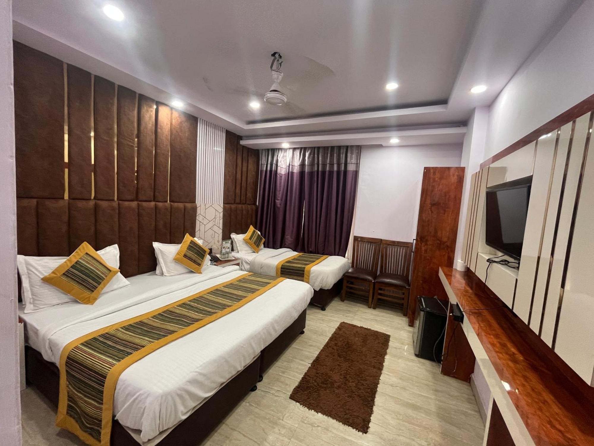 Hotel Embassy Near Rk Ashram Metro Nowe Delhi Zewnętrze zdjęcie