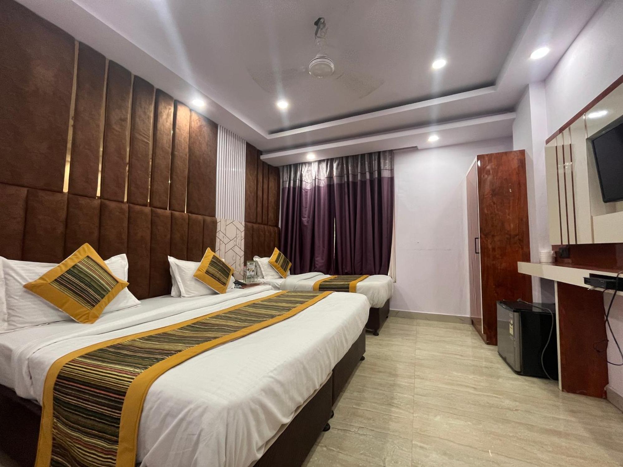 Hotel Embassy Near Rk Ashram Metro Nowe Delhi Zewnętrze zdjęcie