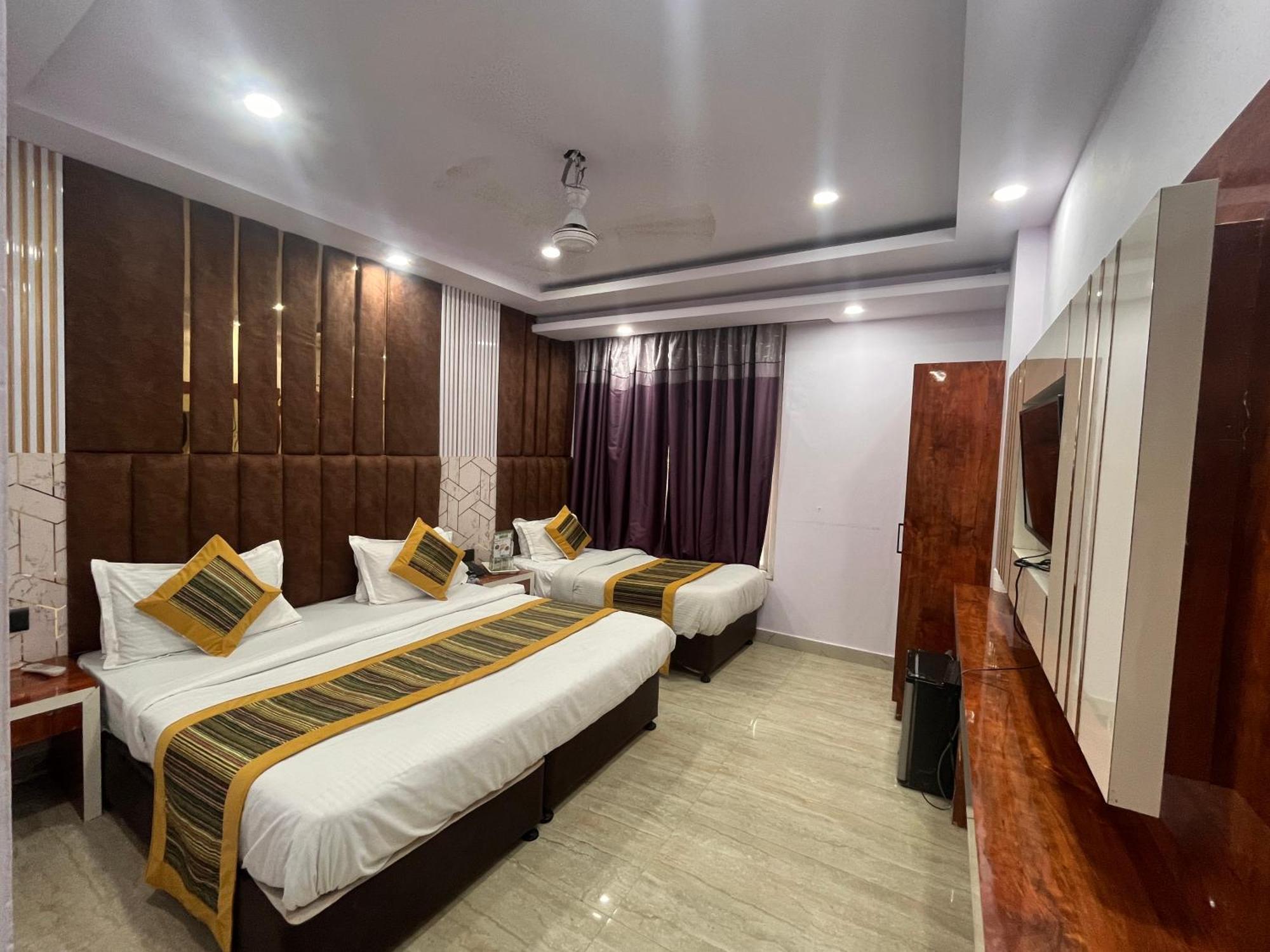 Hotel Embassy Near Rk Ashram Metro Nowe Delhi Zewnętrze zdjęcie